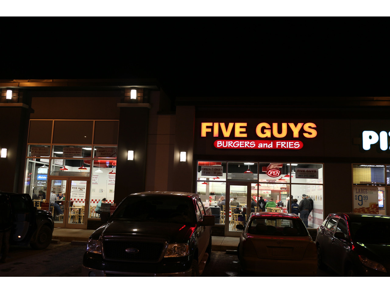 Five Guys Burgers and Fries (McKenzie Towne) Calgary, Alberta Elsie Hui