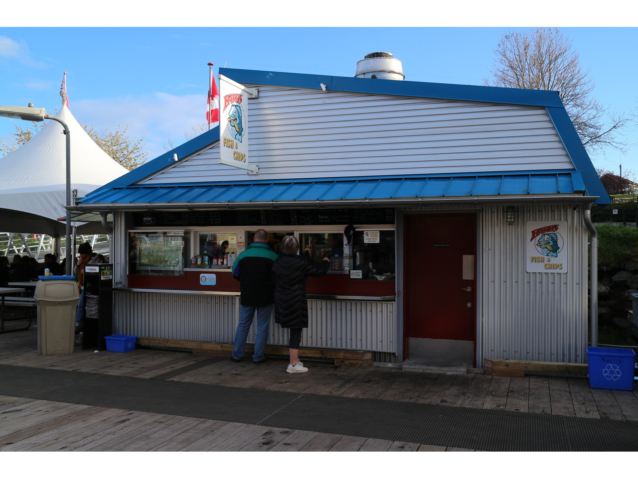 Barbs Fish and Chips Victoria, British Columbia Elsie Hui
